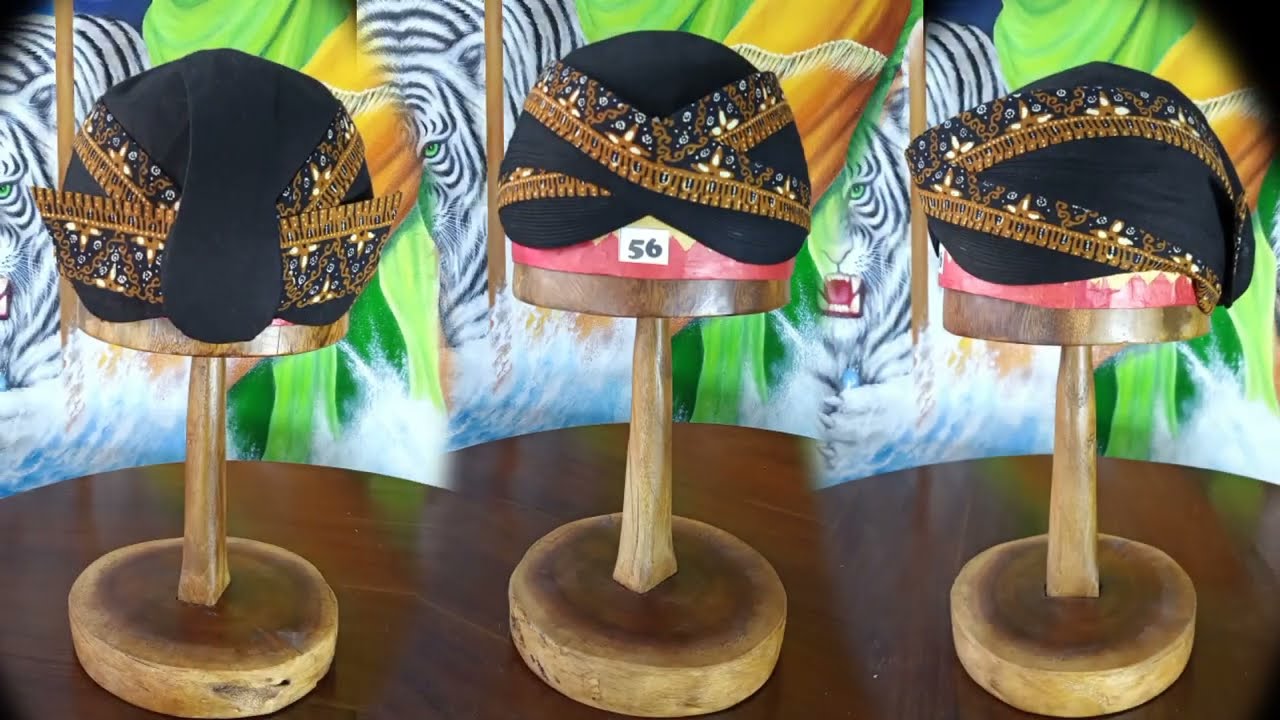 BLANGKON ALUSAN SOLO LIPAT PERBAWAN & KESATRIAN | Tersedia di toko MS Collection