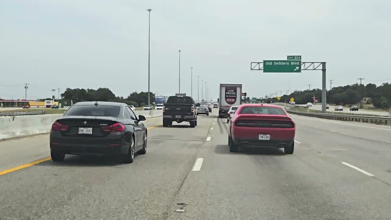 Williams Dr to Tuscany Way via IH35 SB/290E-MonAug19