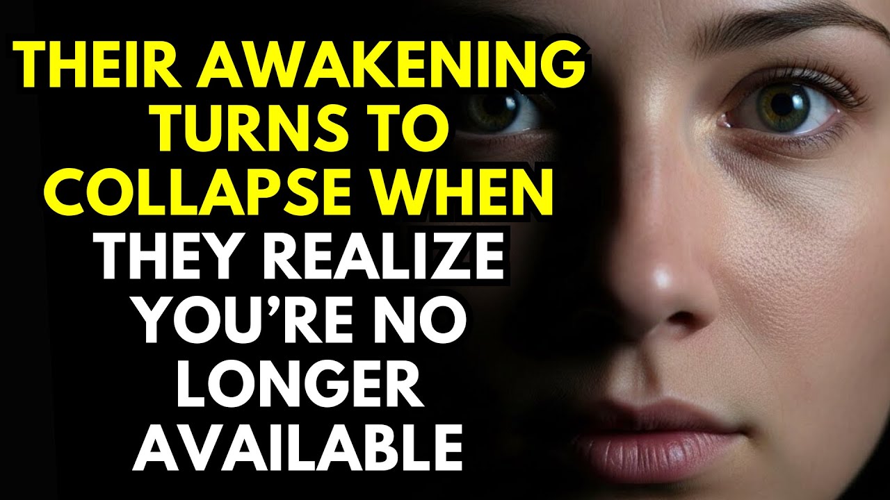 Their Awakening Turns to Collapse When They Realize You’re No Longer Available | Stoicism
