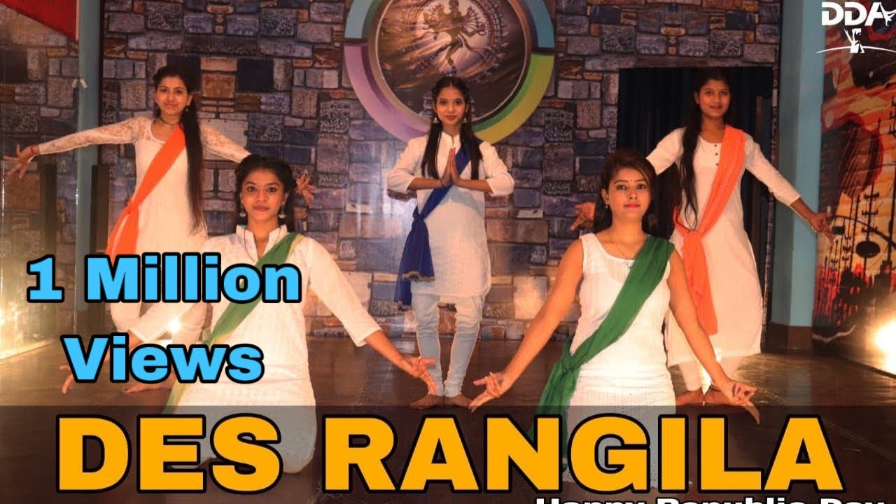 Des Rangila Dance  | Republic Day  Special | Choreography by Sunaina, Annu| Dashing Dance Academy