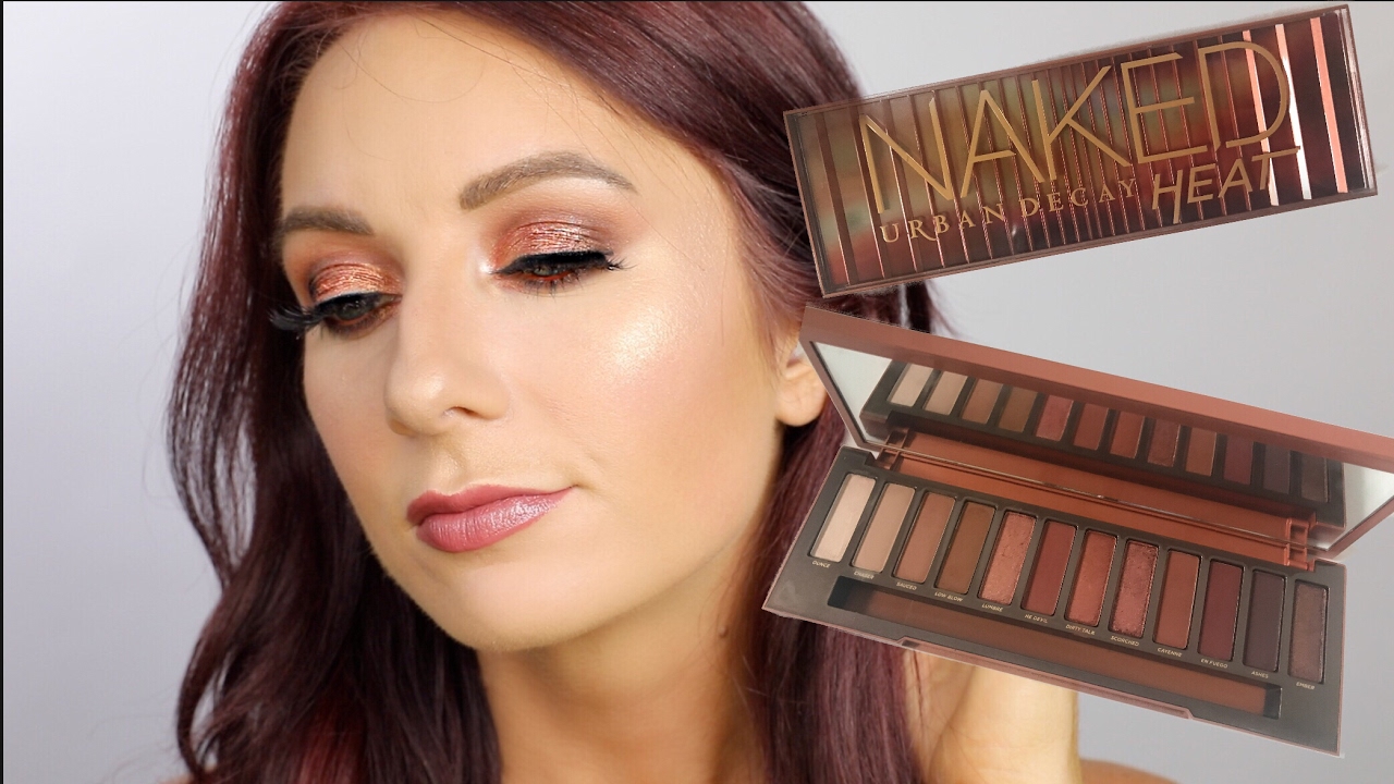 NEW URBAN DECAY HEAT PALETTE | SWATCHES & TUTORIAL