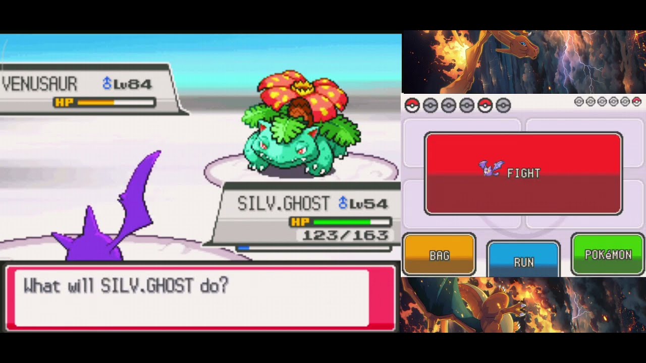 Pokemon HeartGold Red Battle