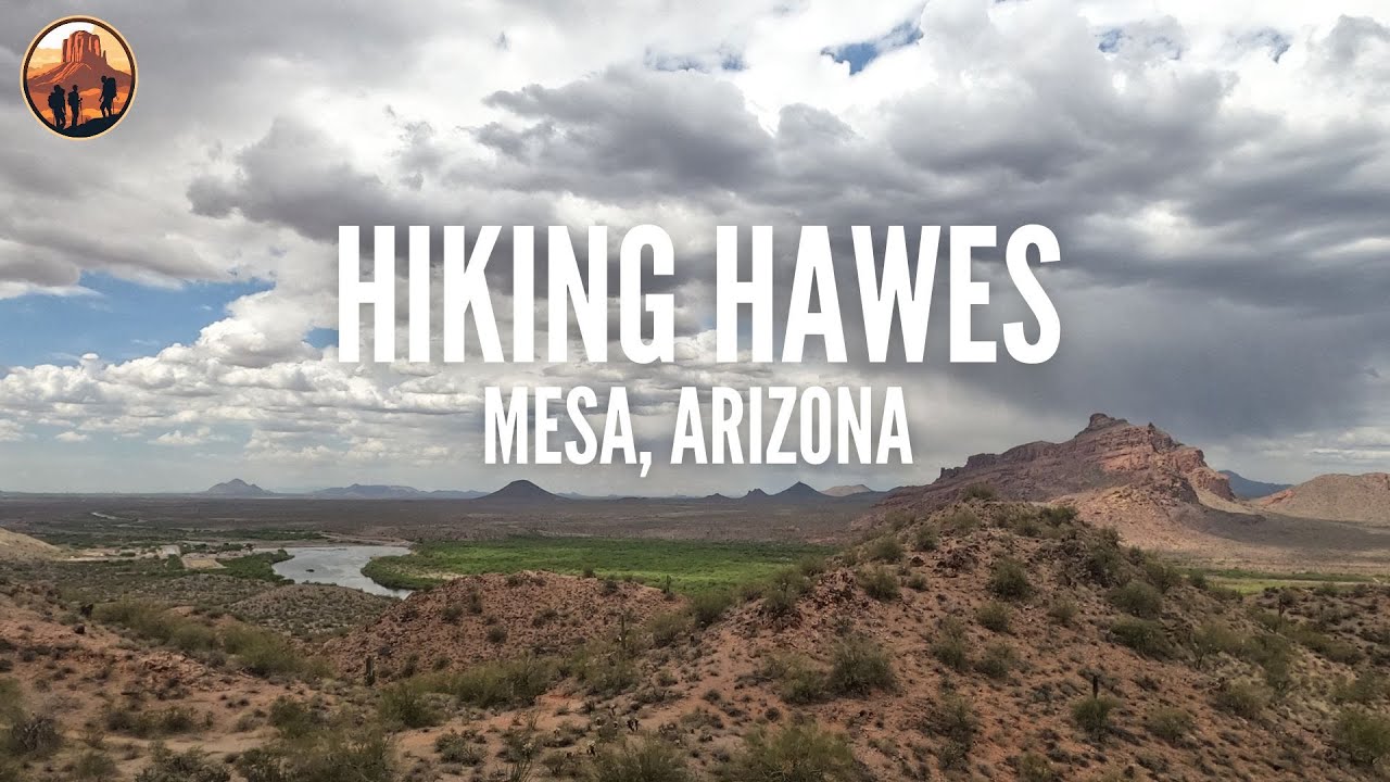 Hiking Hawes Trails | Amazing Views of Red Mountain & Salt River | Mesa, Arizona