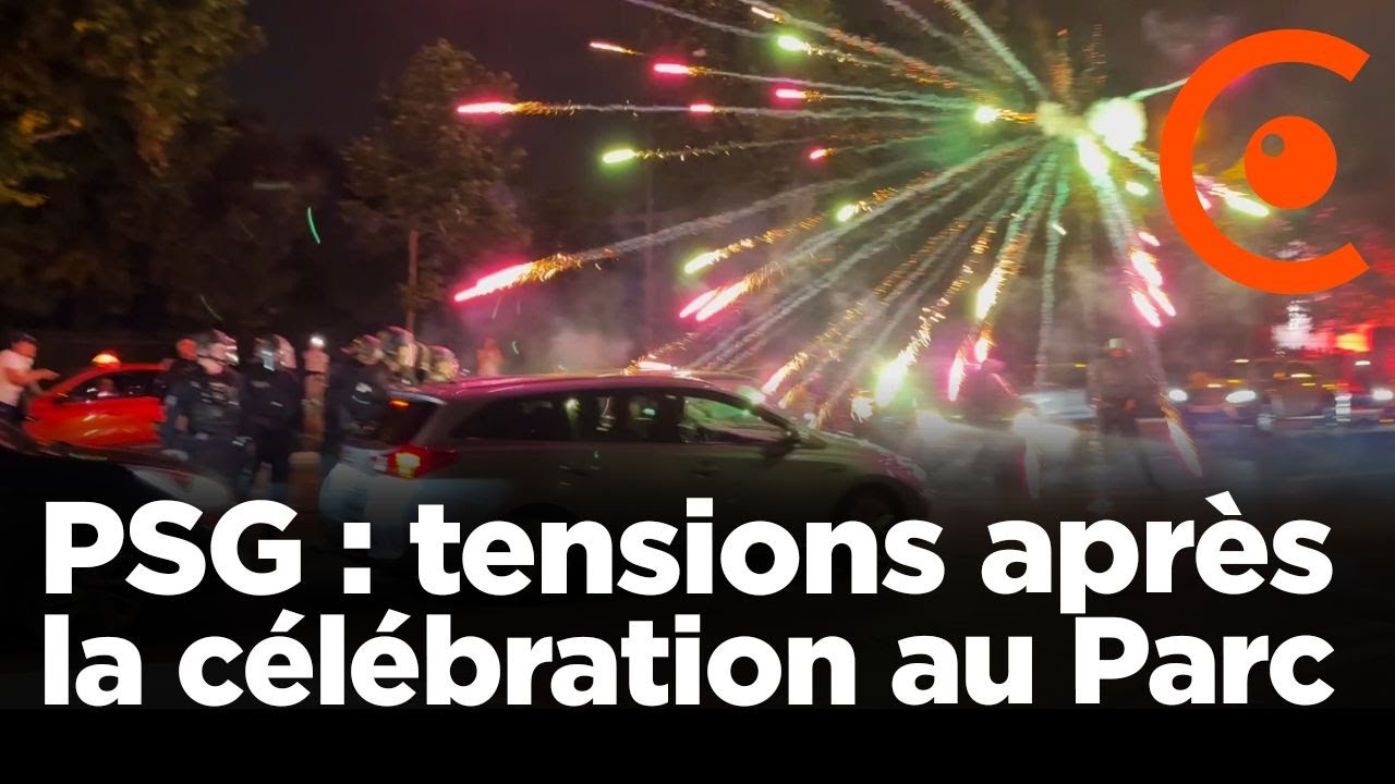 PSG : Tensions aux abords du Parc des Princes après les célébrations du titre au stade dimanche soir