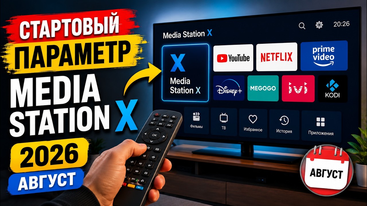 Media Station X Август 2026 &mdash; Введи ЭТО и получи ВСЁ 🚀 Новый стартовый параметр УЖЕ известен!🔥