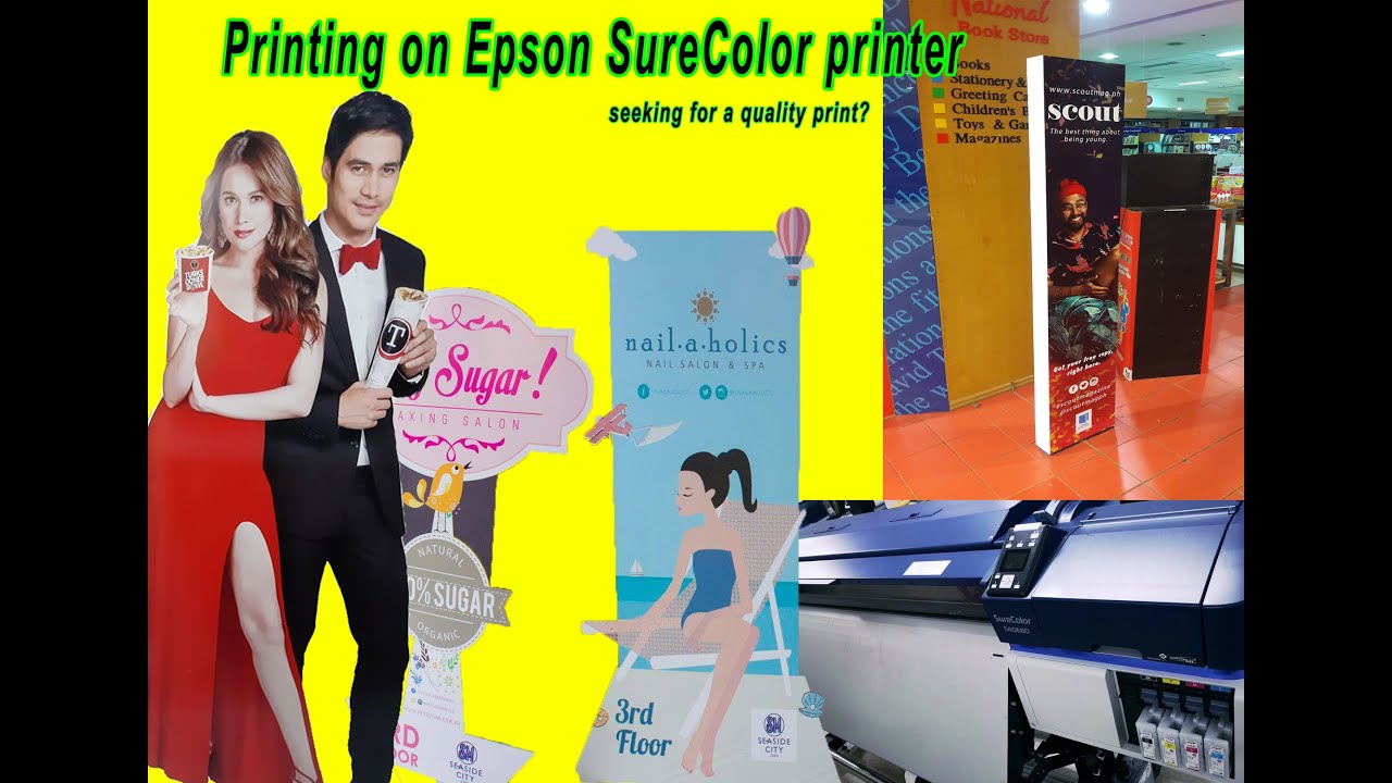 Sticker | Large Format | Billboard printing on Epson SureColor S40600