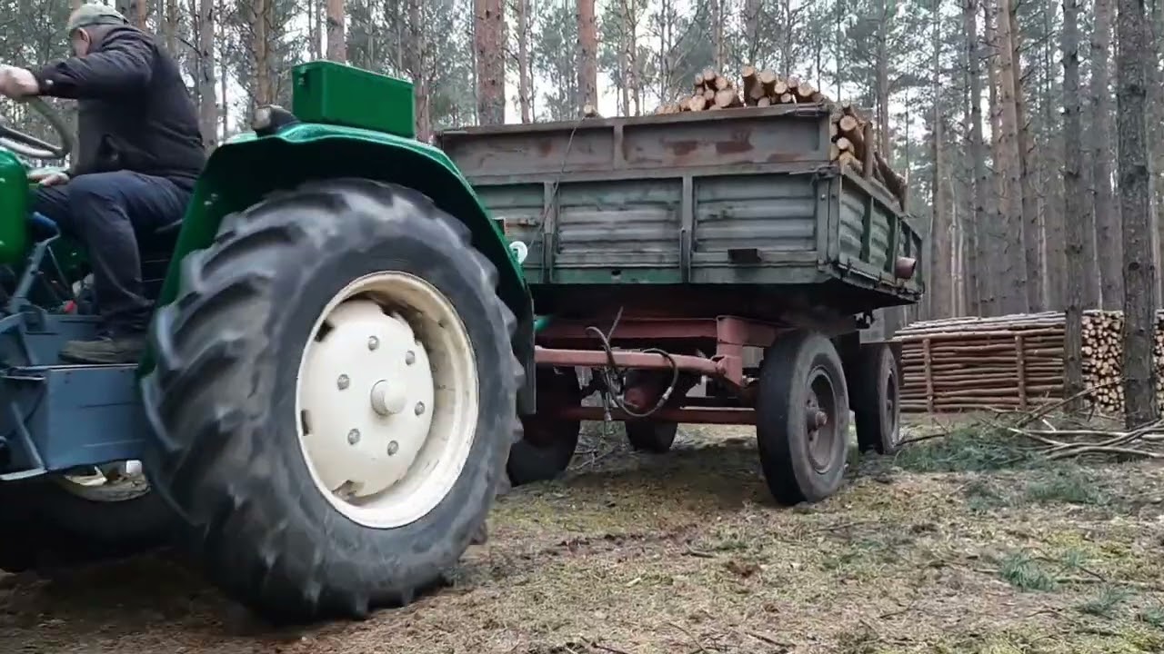 Wywóz Drewna z Lasu 🙂