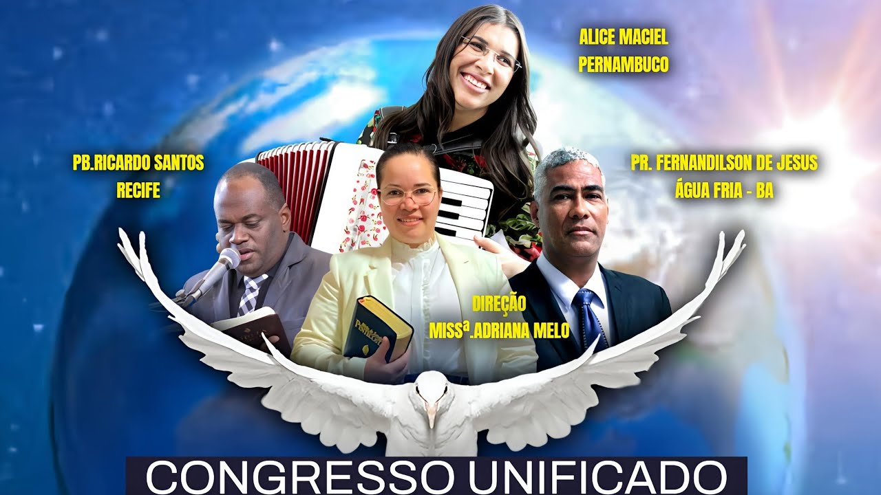 CONGRESSO UNIFICADO - ALICE MACIEL | PB. RICARDO SANTOS | MISS: ADRIANA MELO | (TARDE) ENCERRAMENTO.