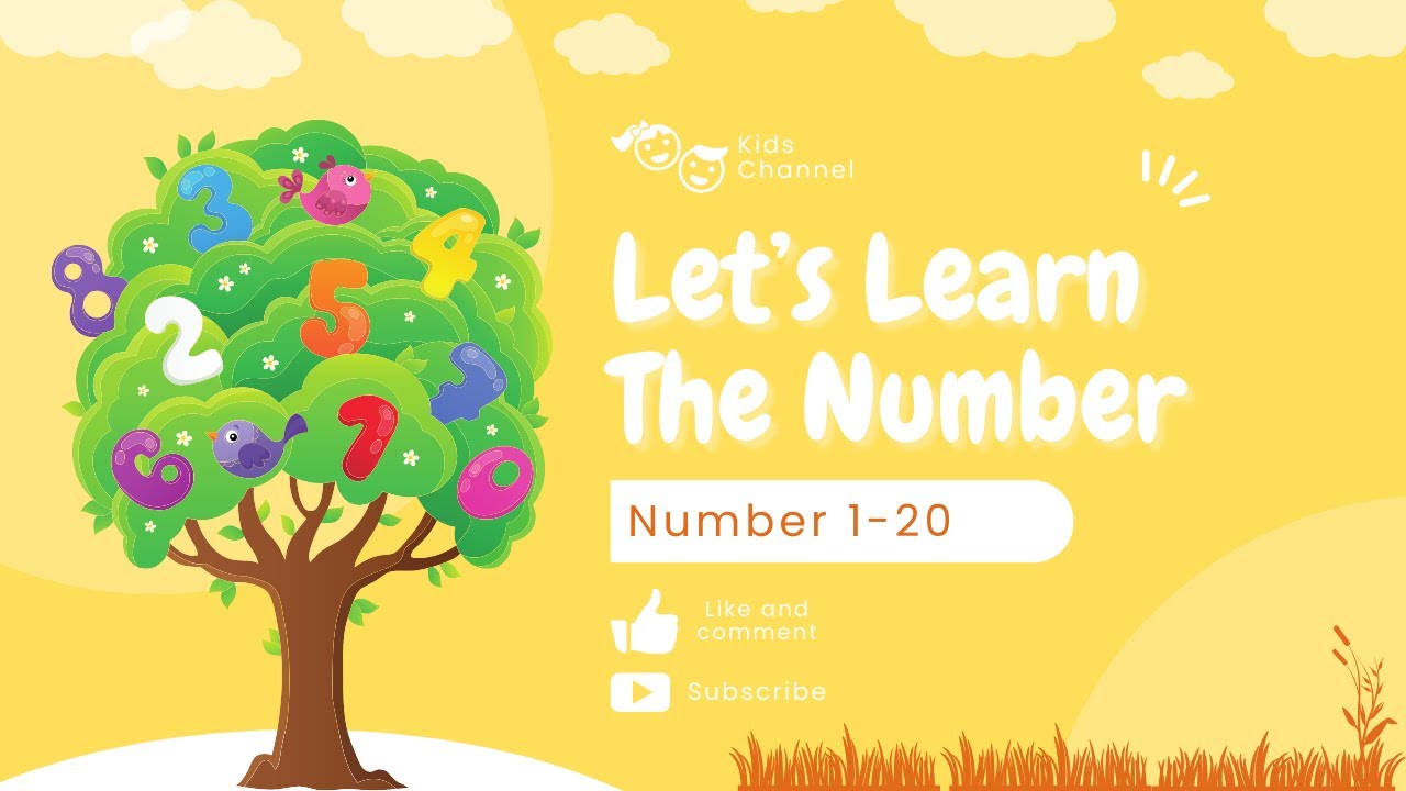 Learn Numbers 1–20 for Kids | Fun Counting Video | X-Kids TV 1
