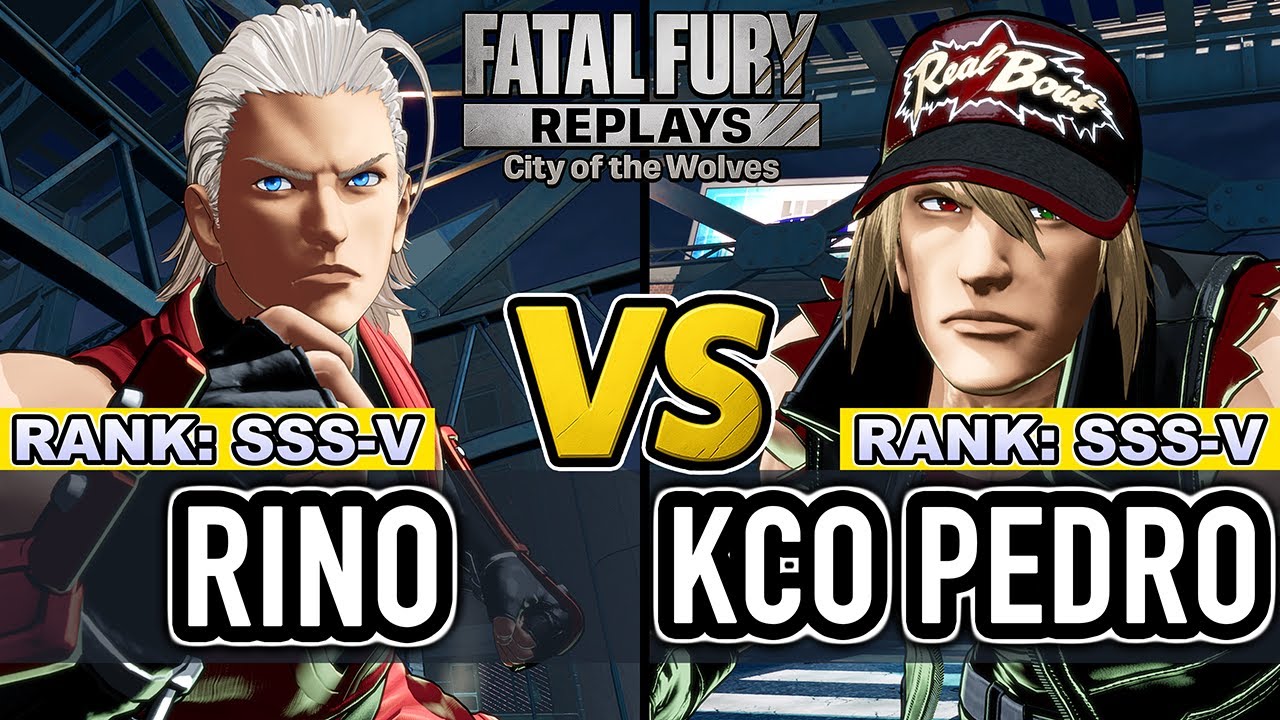 FF COTW ▰ RINO (Andy) vs KCO PEDRO (Terry) ▰ Fatal Fury CotW High Level Gameplay