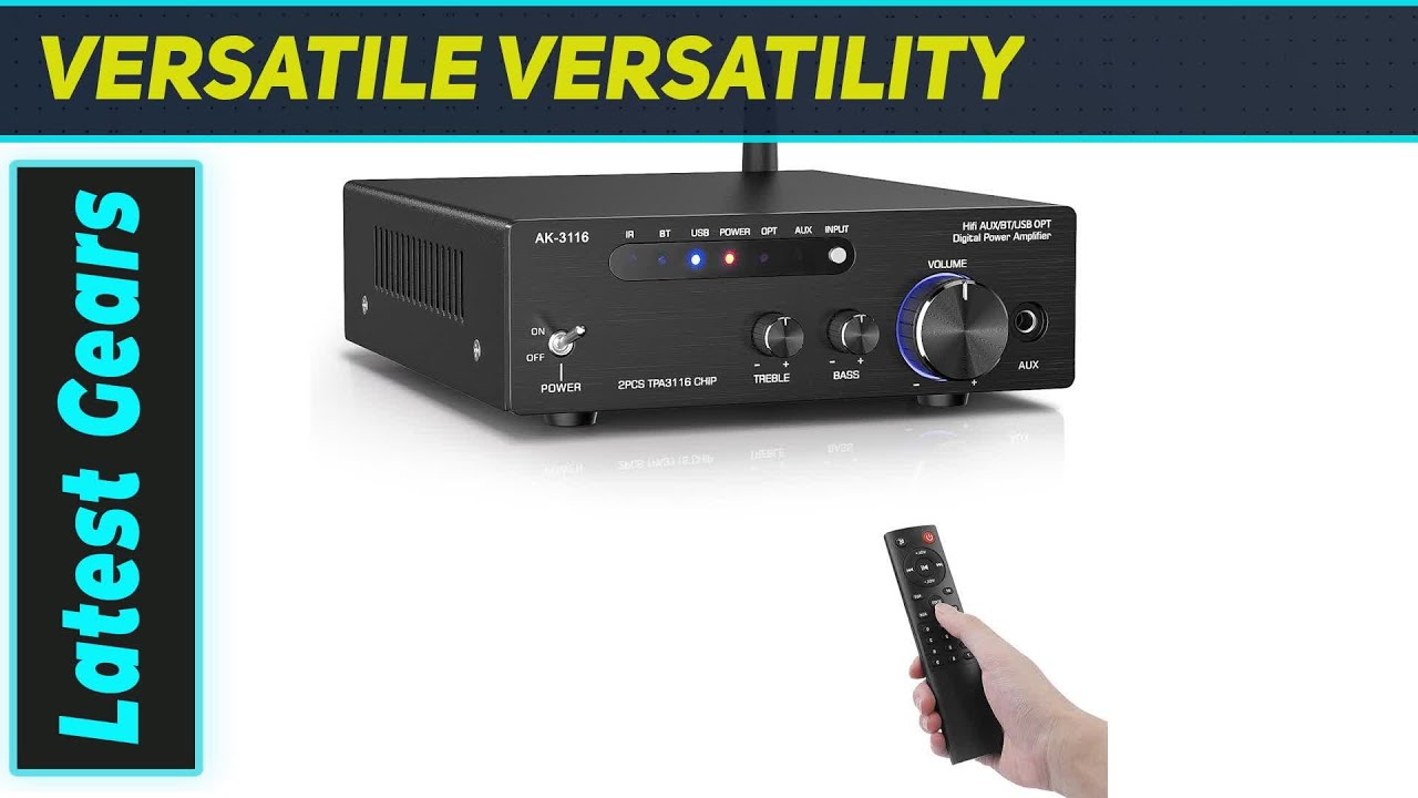 Facmogu AK-3116: Best Value Bluetooth 5.3 Mini Amp!
