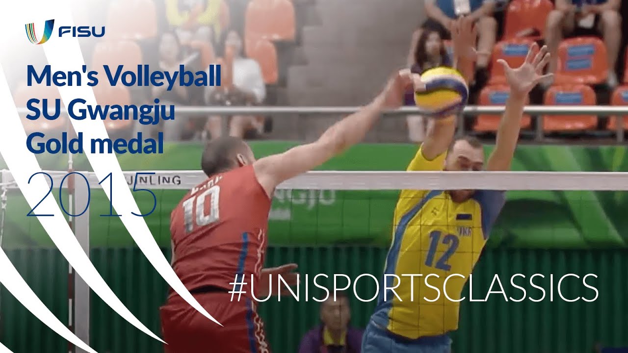 RUS vs UKR  Men's Volleyball Gold Medal Game, SU 2015 Gwangju #UniversitySportsClassics