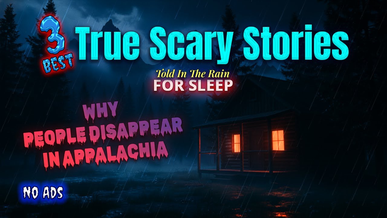 NO ADS | TRUE Scary Appalachian Stories for Sleep | Gentle Rain Sounds | Vol. 17