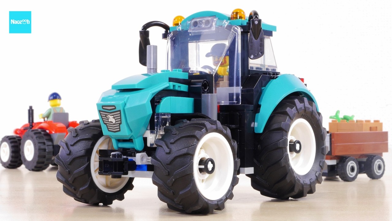 レゴ シティ トラクター 60498 ／ LEGO City Tractor Speed build & Review