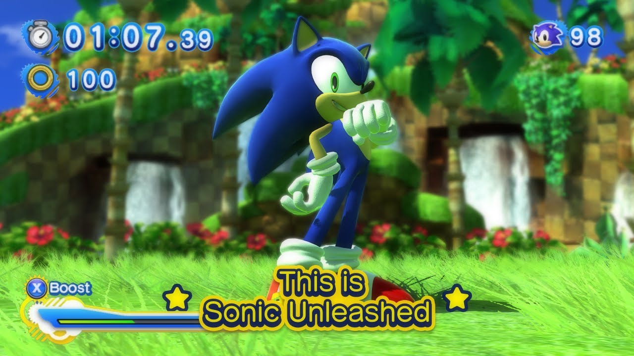 So uh... This is Sonic Unleashed