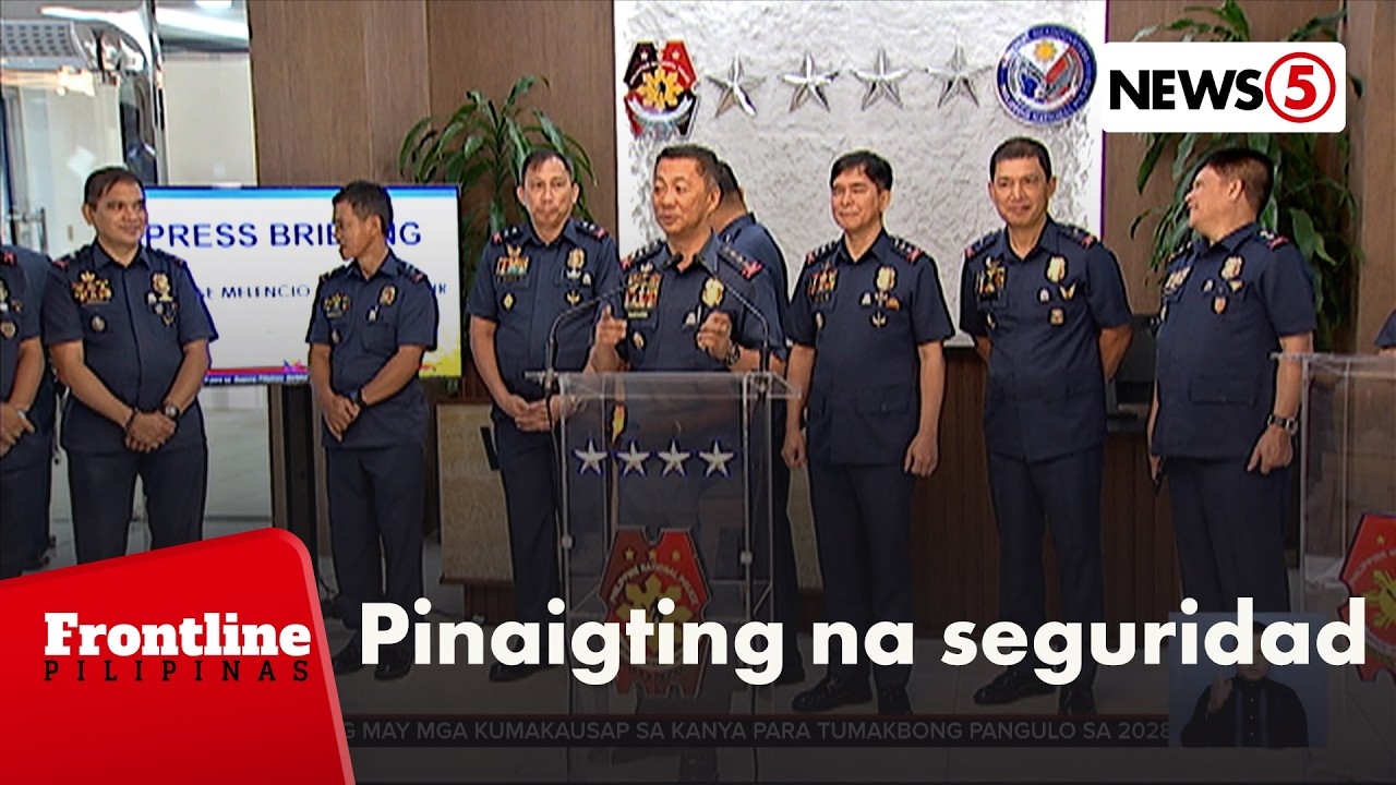 PNP, naka-heightened alert kaugnay ng gulo sa Middle East | Frontline Pilipinas