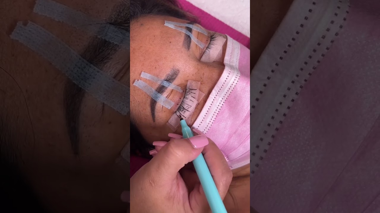 Wispy Kitten Eye Lash Map #lashmapping #lashmap #lashtipsandtricks #lashtutorial #lashtips #lashes