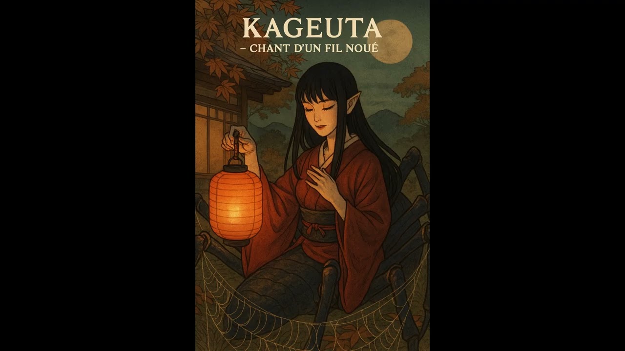 Sakura tsurugawa, Kageuta, chant d'un fil noué