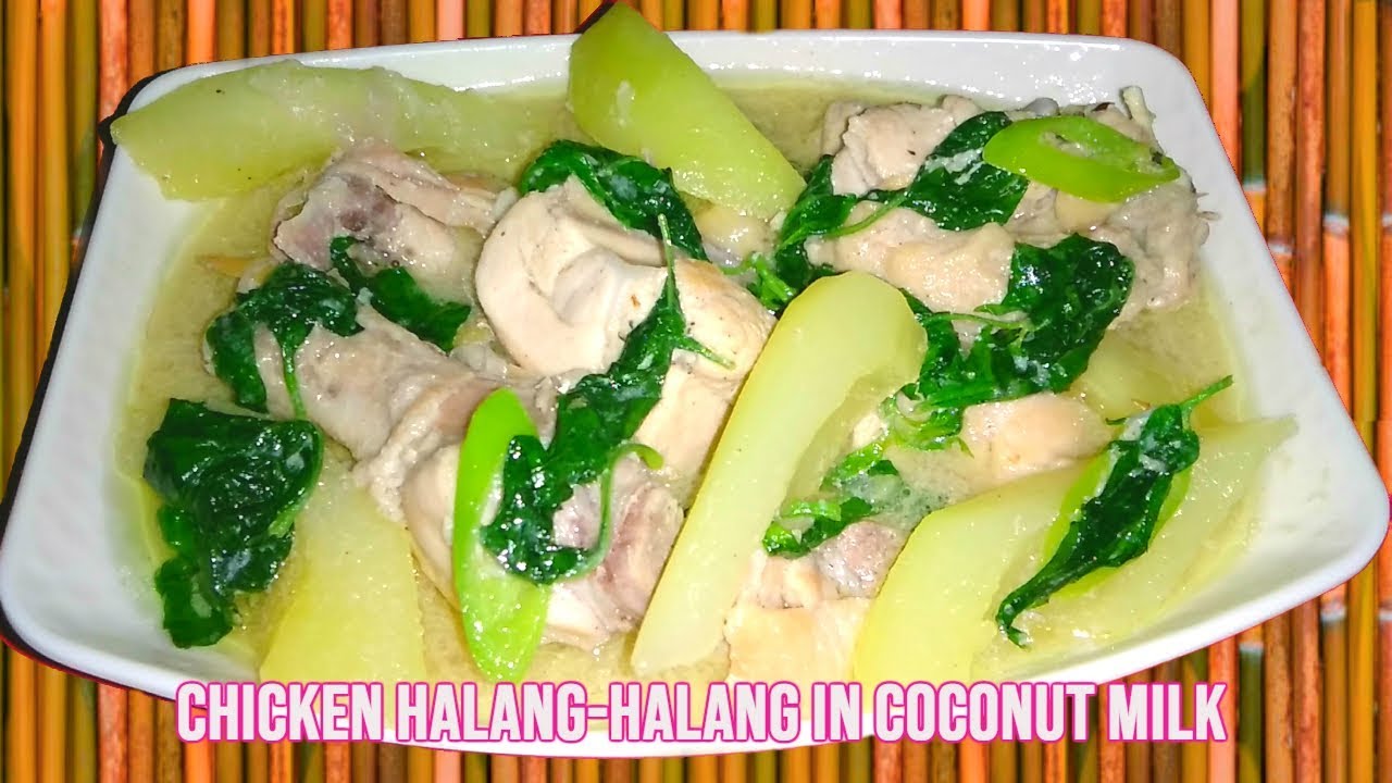 Chicken Halang-Halang in Coconut Milk