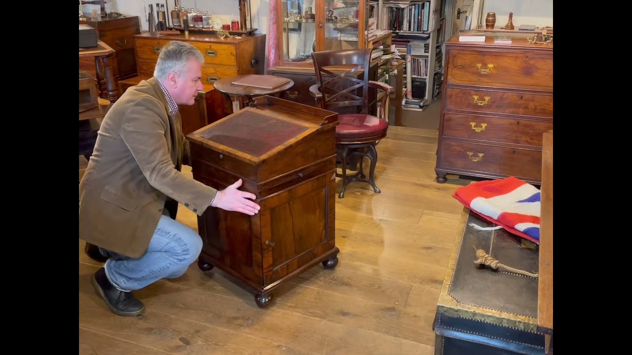 Irish Davenport Desk
