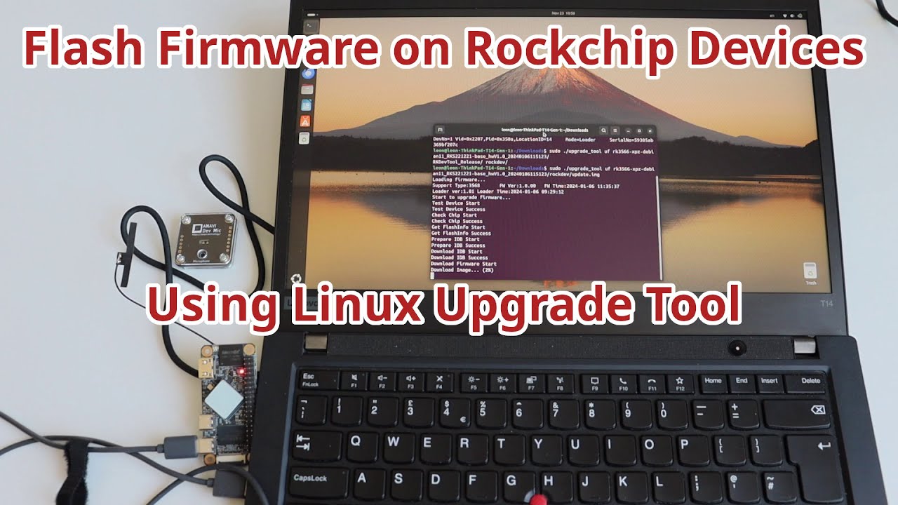 Как прошить прошивку на устройствах Rockchip, таких как Geniatech XPI-3566-Zero, с помощью Linux ...