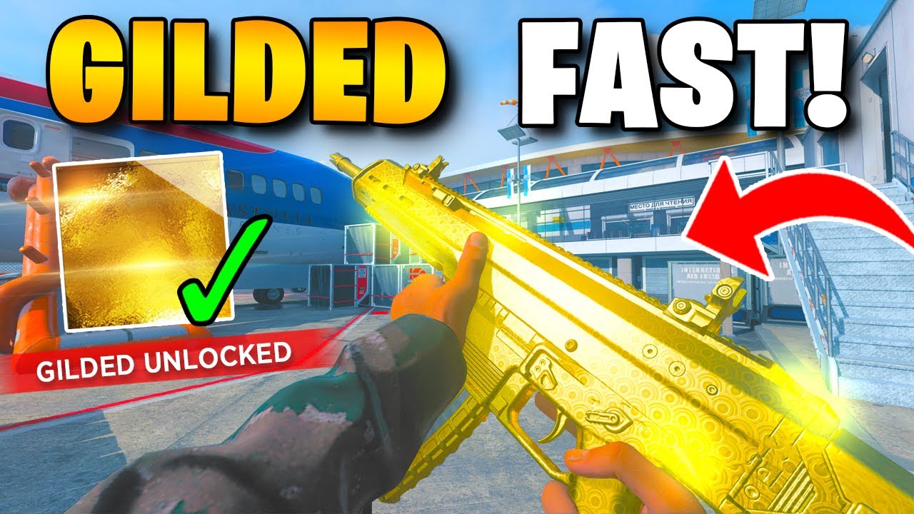 EASY GILDED CAMO MW3 - FASTEST WAY TO GET GILDED ASSAULT RIFLES in Modern Warfare 3! (Gold Camo MW3)
