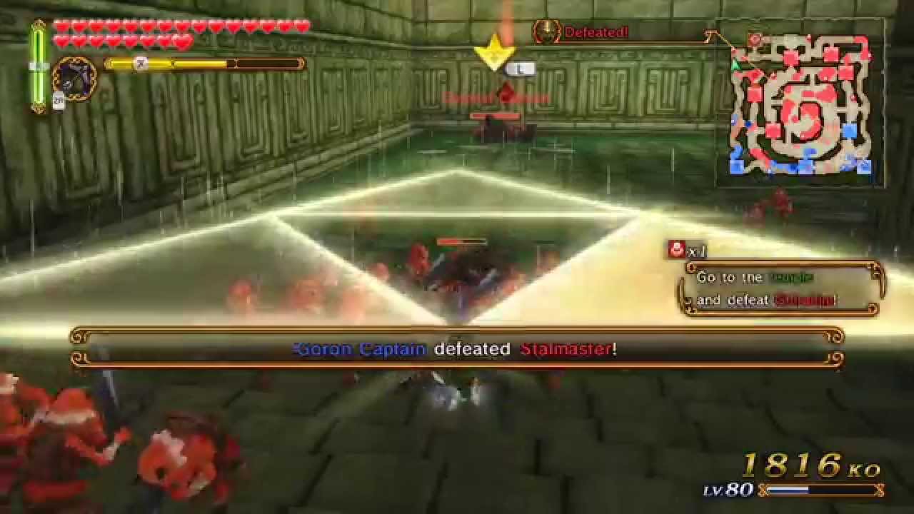 Hyrule Warriors Sealed Grounds Hero Mode With Young Link