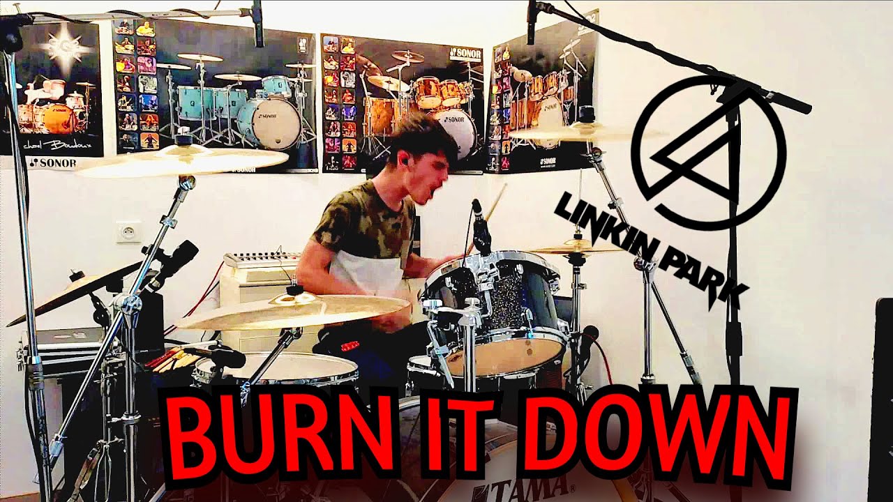 Linkin Park -  Burn It Down // Drum Cover  🎧