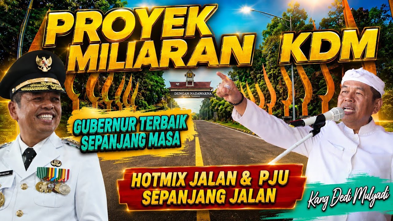 PROYEK MILIARAN KDM LUAR BIASA‼️Kang Dedi Mulyadi Gubernur Terbaik sepanjang Masa‼️