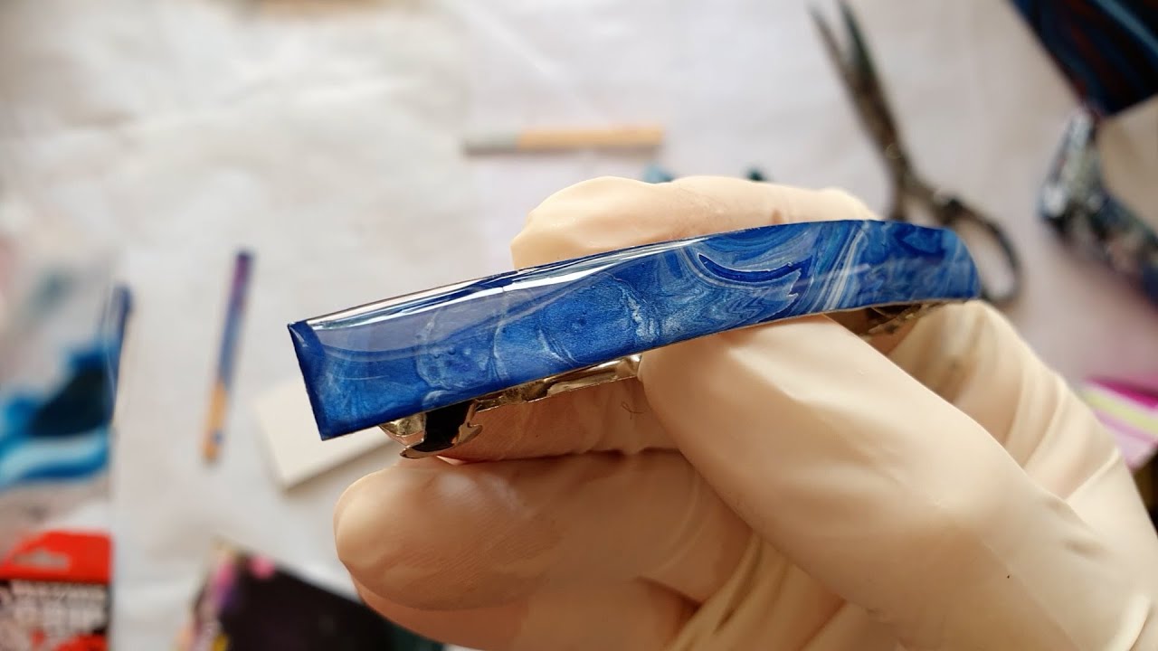 379 Making A Hairclip from Waste Paint