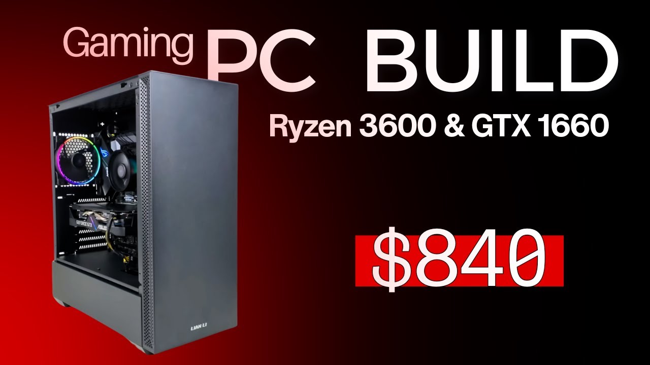 Gaming PC Build | 2020 | Ryzen 3600 | Geforce GTX 1660 Super