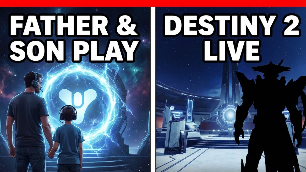 Father and Son TAKE ON Destiny 2 Portal Activities Live!