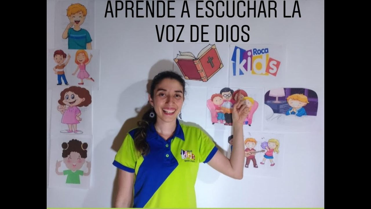 Clase 3 a 6 años. Aprende a escuchar la voz de Dios. 19 de Julio 2020