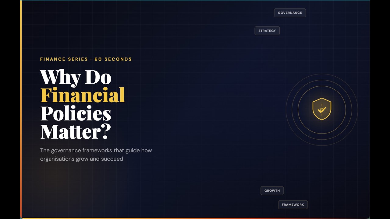 Why do financial policies matter?