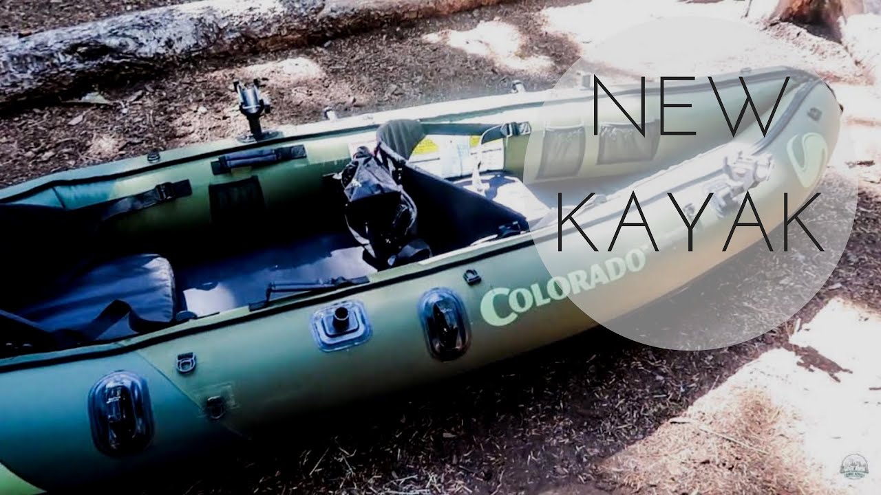 Testing Sevylor Coleman Colorado 2-Person Inflatable Fishing Kayak. Coffenbury Lake - Oregon.
