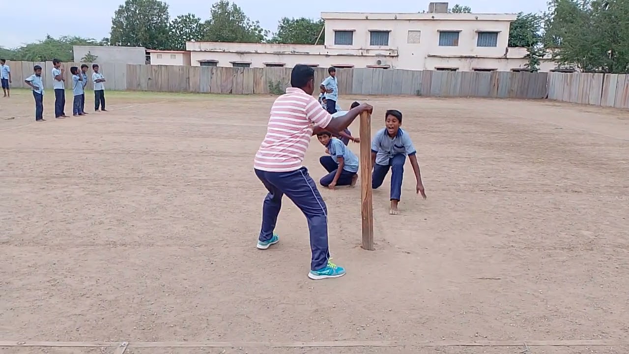koti Makam PD my students kho -kho running practice