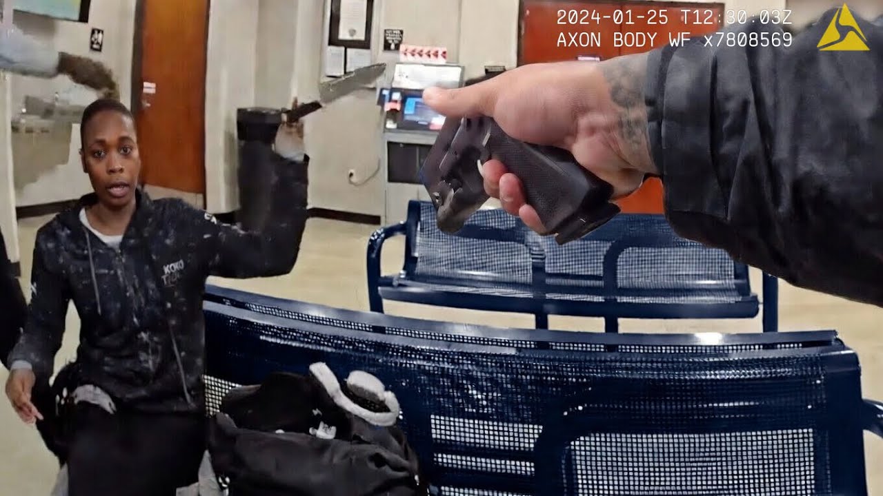 When You Bring a Knife to a Gunfight...at the Police Station