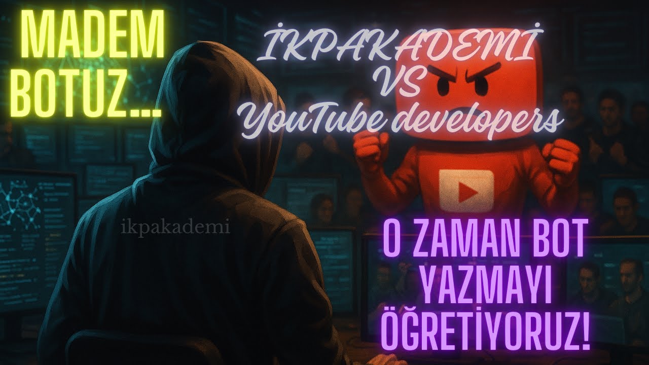 PYTHON DERSİ &ndash; G&Uuml;N 18 | Selenium ile Web Otomasyon ✅ YouTube Bizi Bot Sandı, Kodla Konuşturduk!