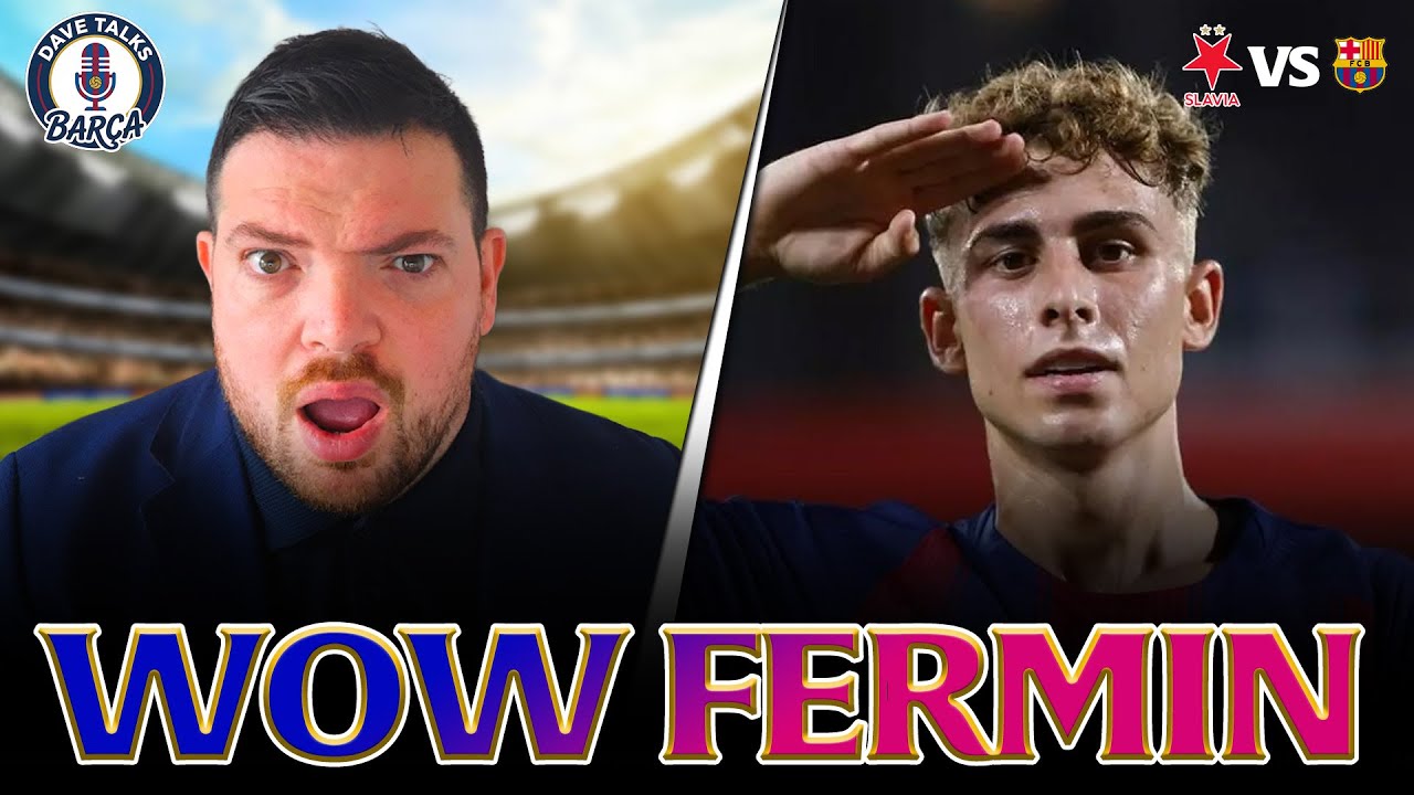 FERMIN AND OLMO MASTERCLASS 🚨 PART 2  | Slavia Prague 2-4 FC Barcelona