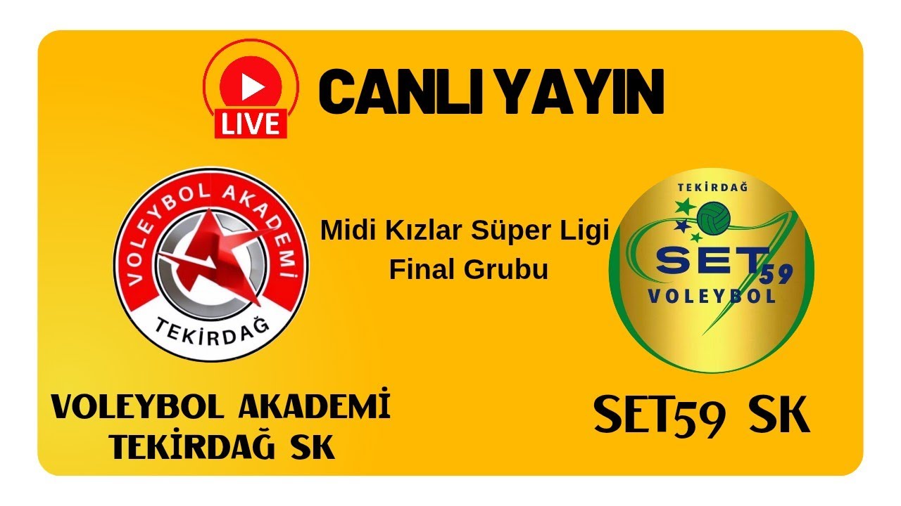 Midi Kız Süper Lig Final Grubu VOLEYBOL AKADEMİ - SET59 SK 