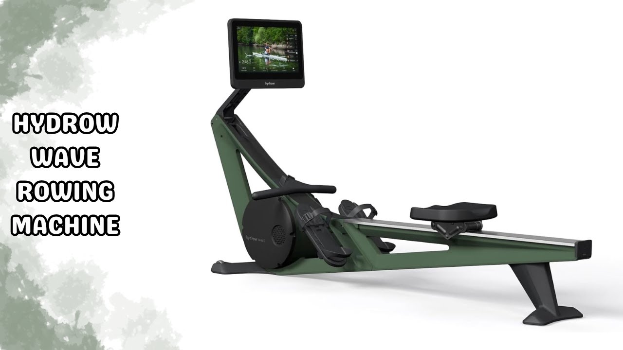 Foldable Rowing Machine for Small Spaces | Hydrow Wave Rowing Machine | Key Features