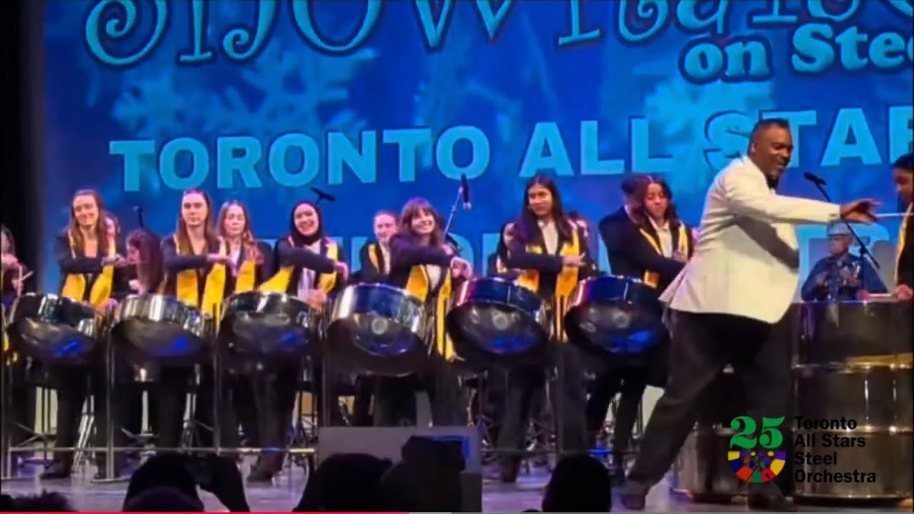 Toronto All Stars Steel Orchestra – Phantom of the Opera (Live at Snowflakes Event 2025)