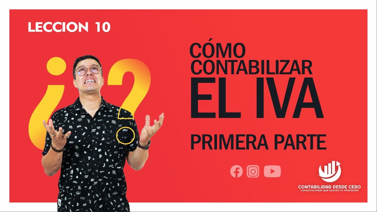 como CONTABILIZAR el IVA 2021