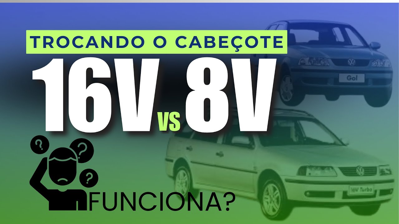 8V x 16V no EA111: Na Troca Do Cabeçote, posso Usar Mesmo Modulo?!