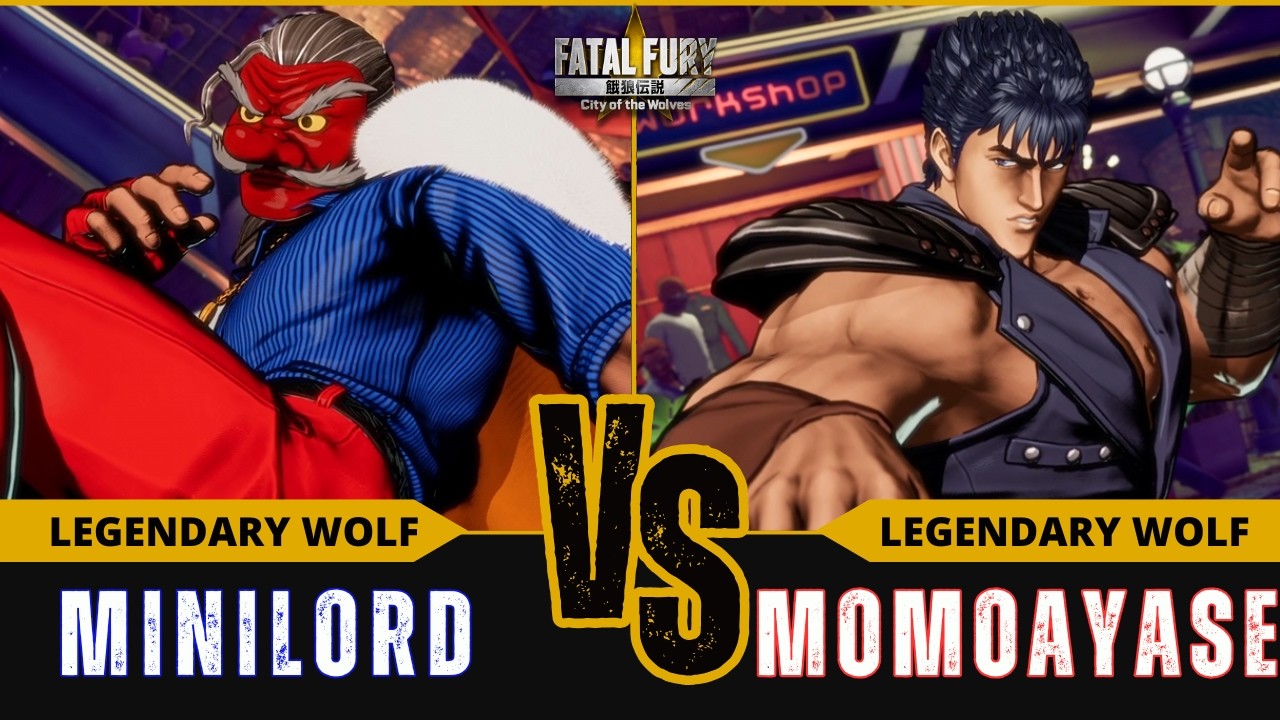 FF:CotW 🐺 MINILORD (Mr.Karate) vs MOMOAYASE (Kenshiro)⭐Replay Match - FATAL FURY: CotW - 7/26