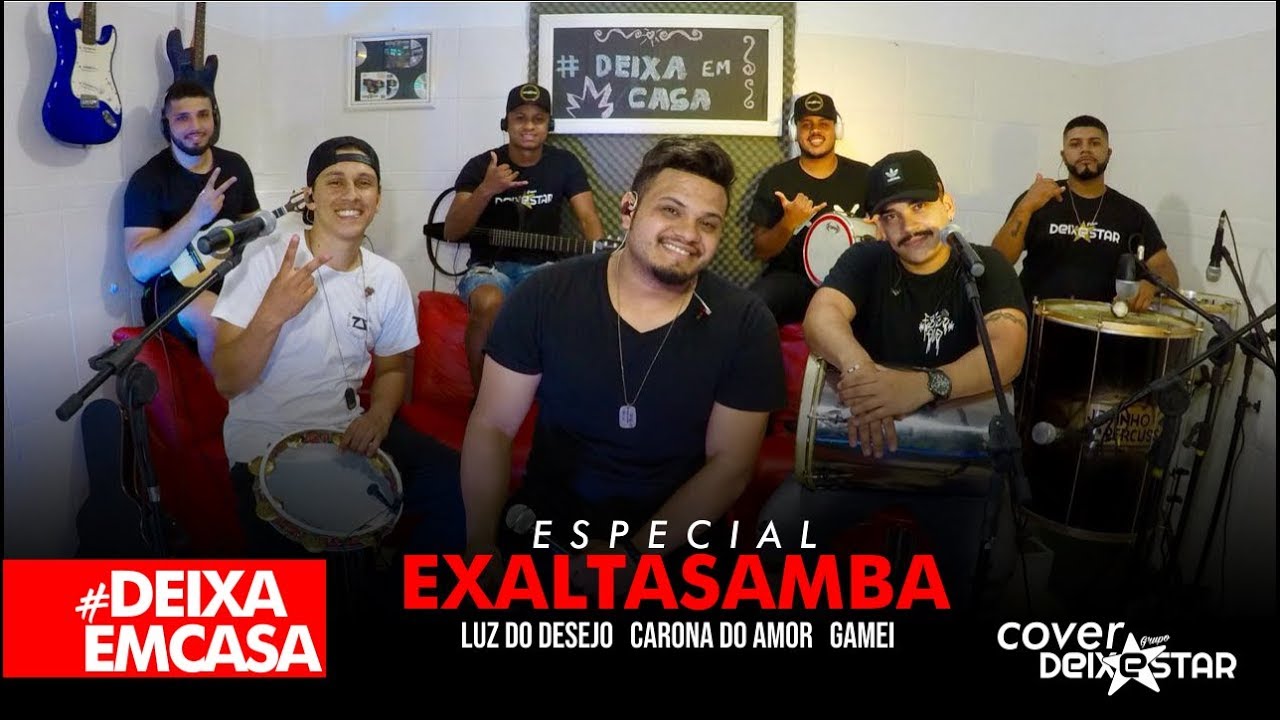 Especial Exaltasamba (cover Grupo Deixestar) #DeixaEmCasa