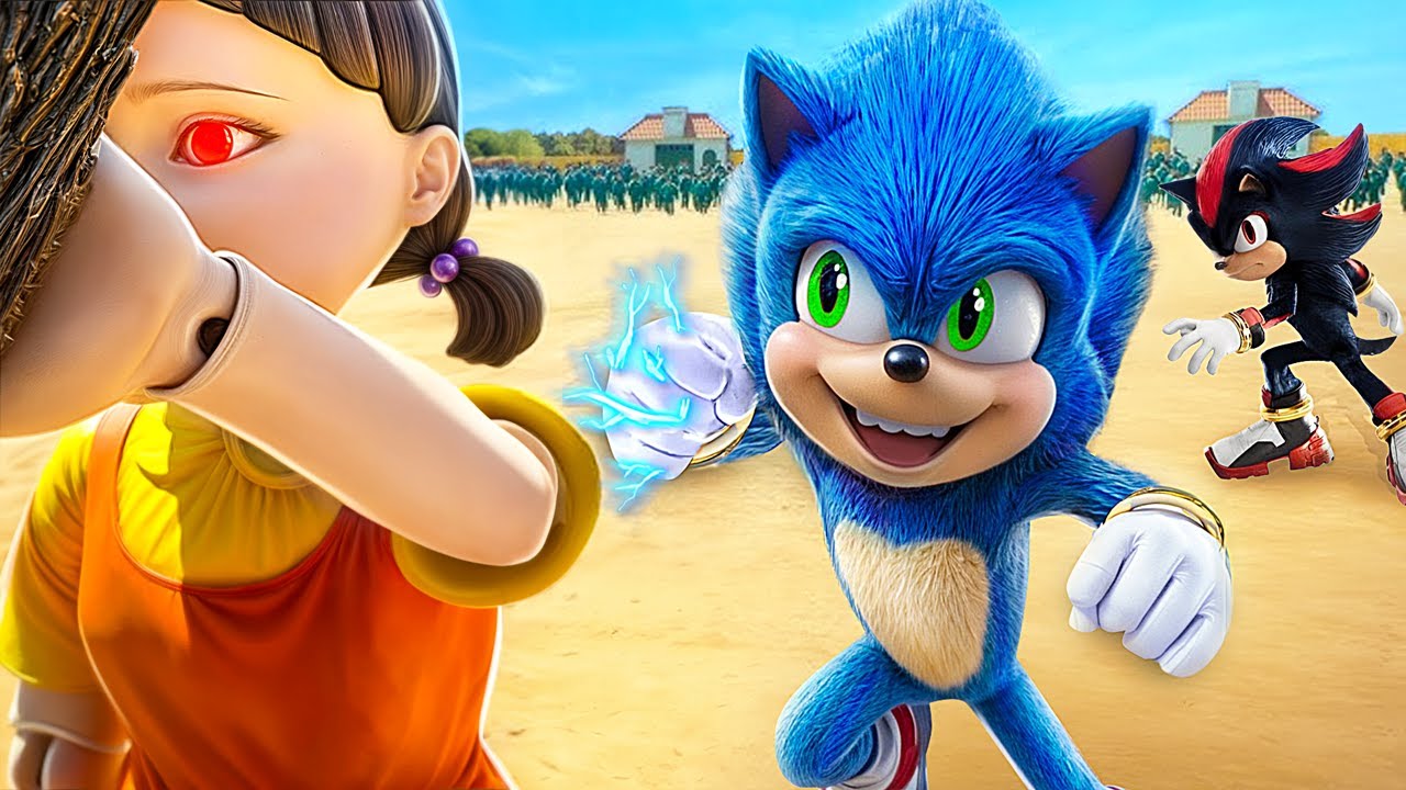 Sonic the Hedgehog in Round Six! Round Six with superheroes!