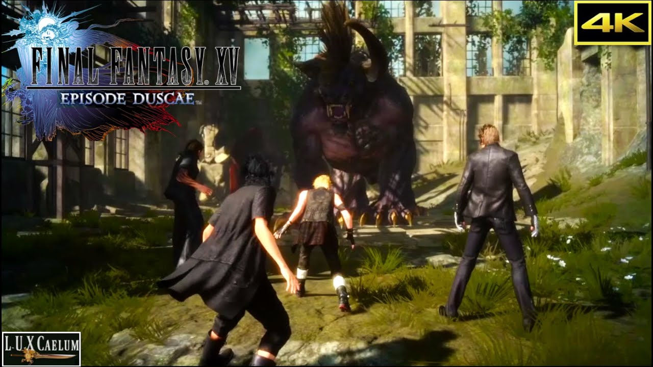 Episode Duscae 1.0 FULL FFXV 4K UPSCALED #ffxv #finalfantasyxv #finalfantasy