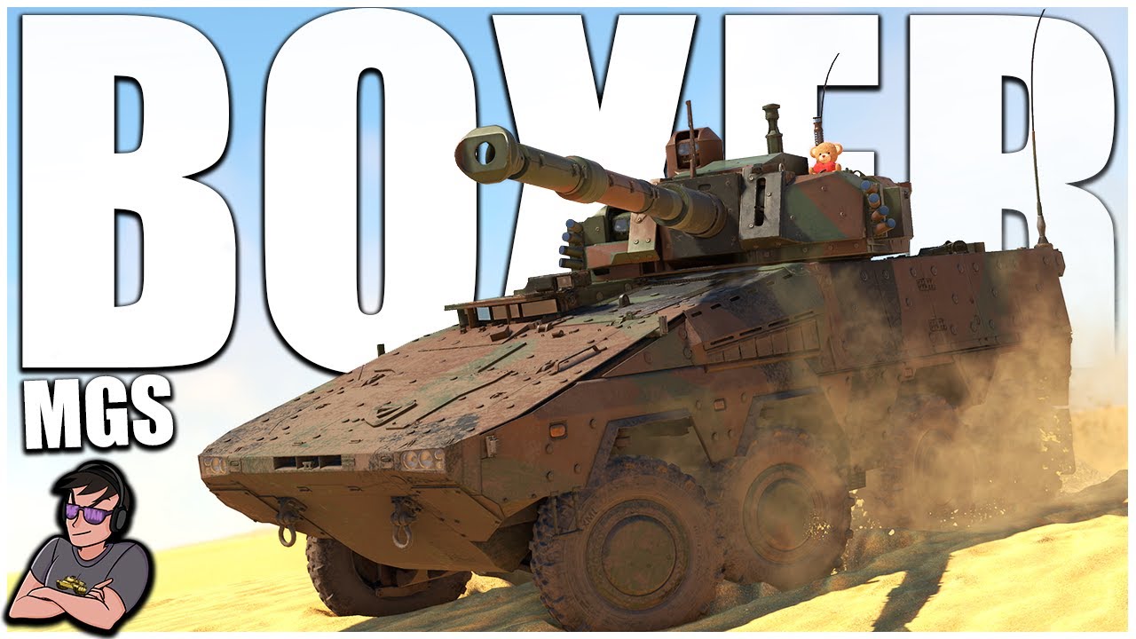 Быстрый немецкий боксёр бьёт сильно! - Boxer MGS - War Thunder