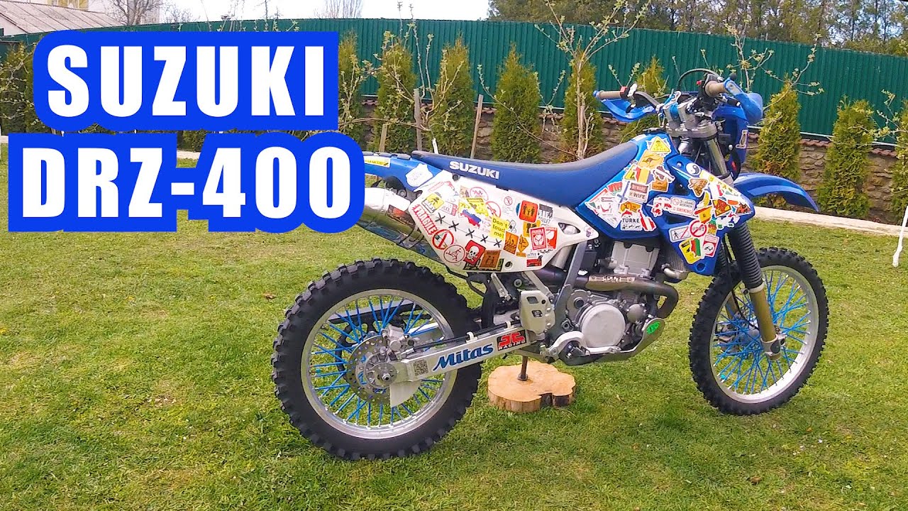 Suzuki DRZ-400 обзор мотоцикла после пяти лет эксплуатации. (English subtitles)